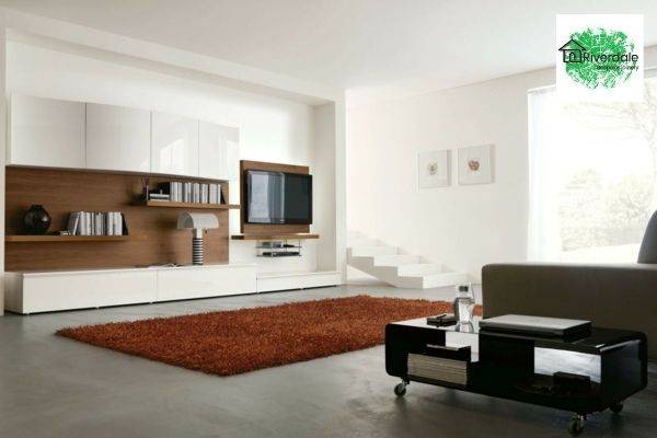 built in tv unit alcove