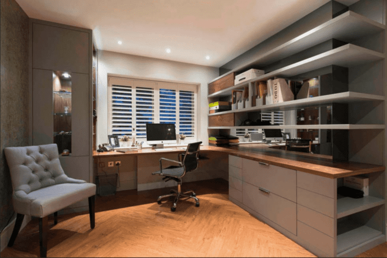 what is bespoke furniture example fitted office